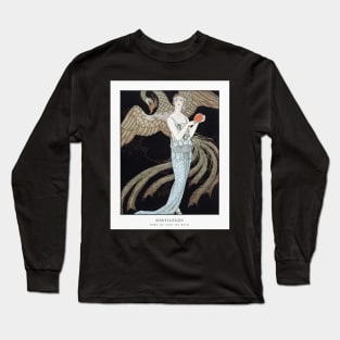 Vintage Art Nouveau Fashion Art Long Sleeve T-Shirt